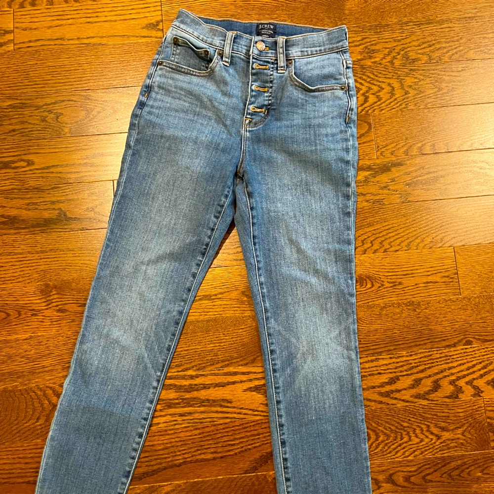J.Crew 10 Inch High Rise Skinny